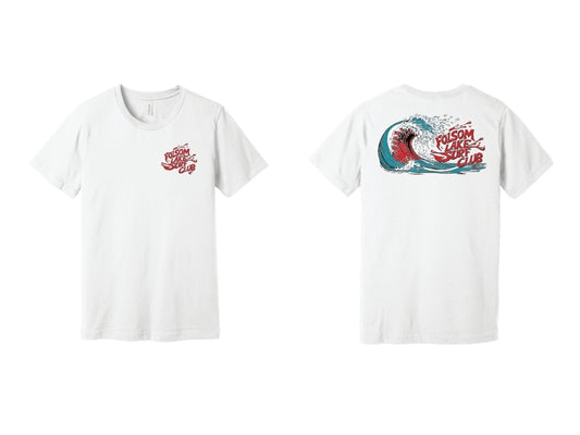 Folsom Lake Surf Club Wave Tee